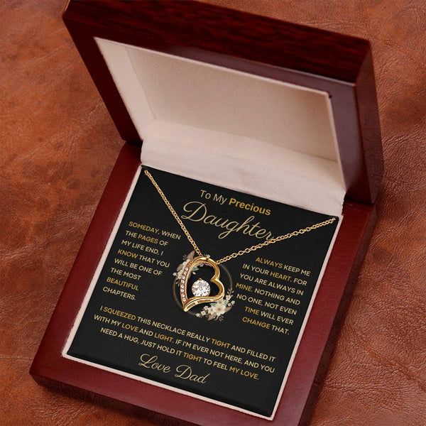 To My Precious Daughter - One Of The Most Beautiful Chapters Of My Life - From Dad