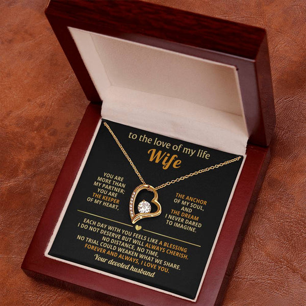 To the love of my life - Wife,  you are the keeper of my heart ( Almost Gone )