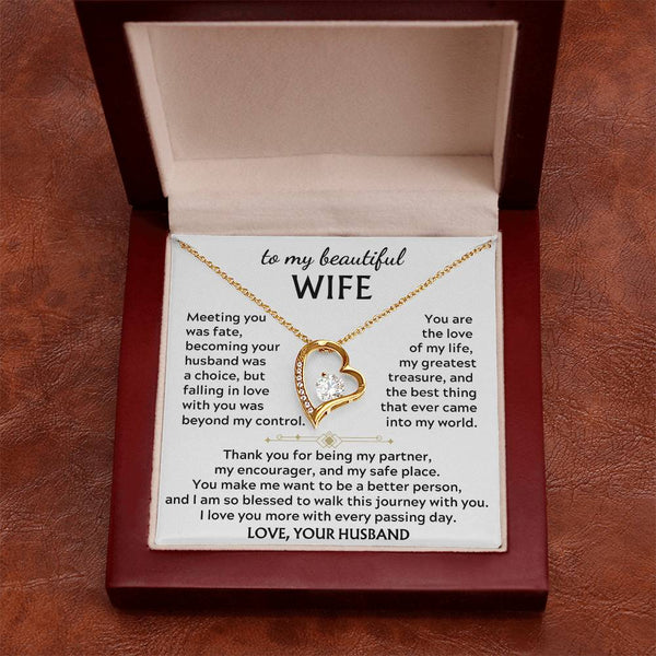 To My Beautiful Wife - my greatest treasure (Almost Gone)
