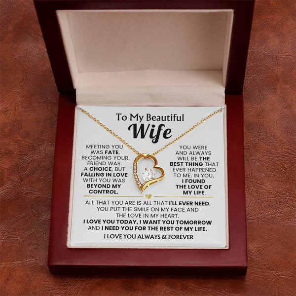 TO MY BEAUTIFUL WIFE - You put the smile on face and the love in my heart