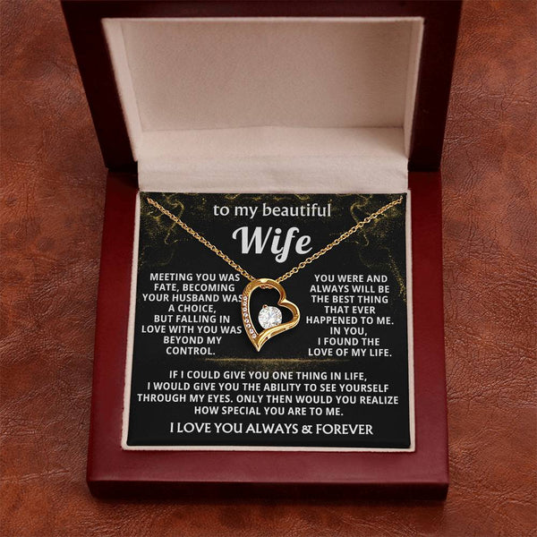 To My Beautiful Wife - I Love You Forever