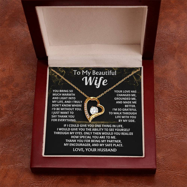 To My Beautiful Wife, Your love has changed me, grounded me, and made me better ( Almost Gone )