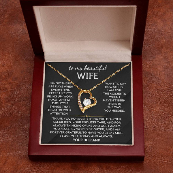 To My Beautiful Wife, Thank you for everything you do ( Forever Love )