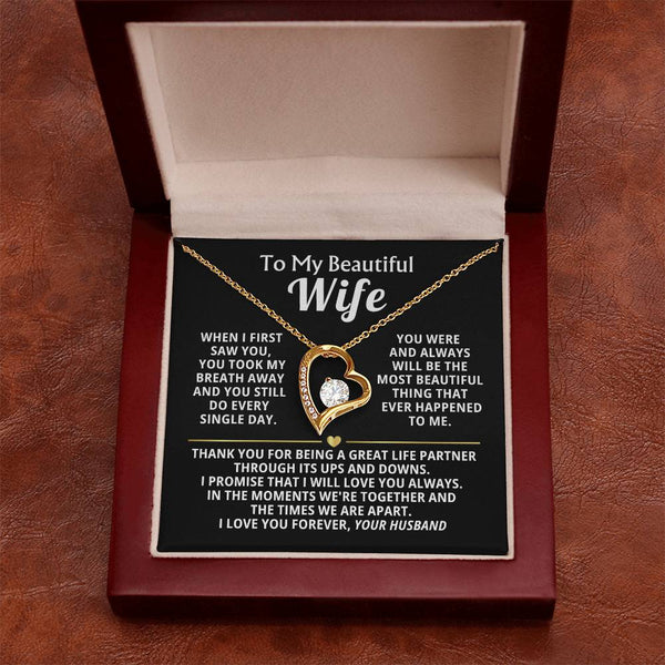 (Almost Gone) TO MY BEAUTIFUL WIFE - A great life partner through its ups and downs