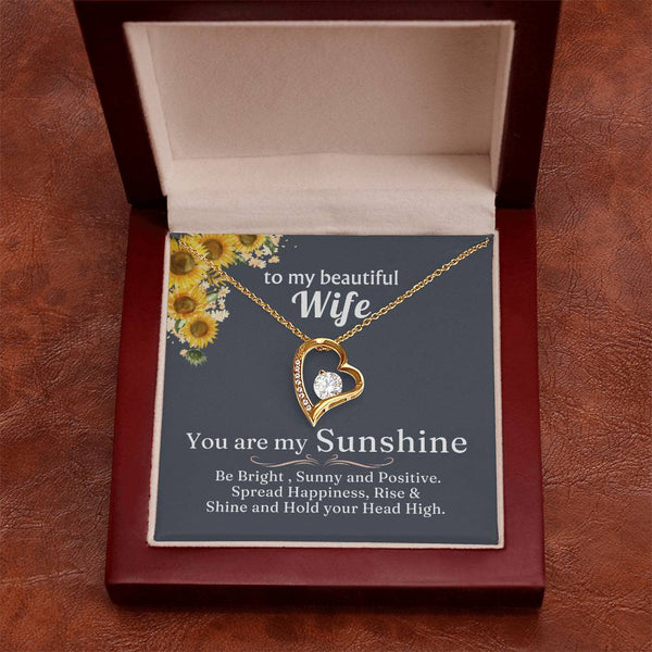 TO MY BEAUTIFUL WIFE - You are my Sunshine