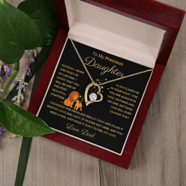 [ Few left only ] To My Precious Daughter From Dad - The Most Beautiful Chapters - Lion Black
