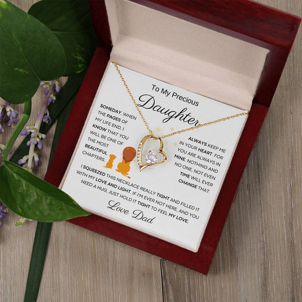 To My Precious Daughter From Dad - The Most Beautiful Chapters - Lion White