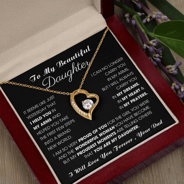[Almost Sold Out] To My Beautiful Daughter, I will always carry you in my DREAMS, in my HEART & in my PRAYERS