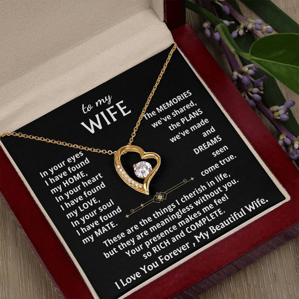 [ Forever Love ] To My Beloved Wife, Your presence makes me feel so rich and complete
