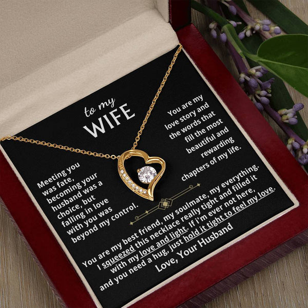 [Few left only] To My Wife - When You Need A Hug , Hold This Close To Feel My Love