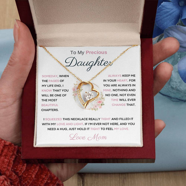 To My Precious  Daughter - You Will Be One Of The Most Beautiful Chapters - From Mom