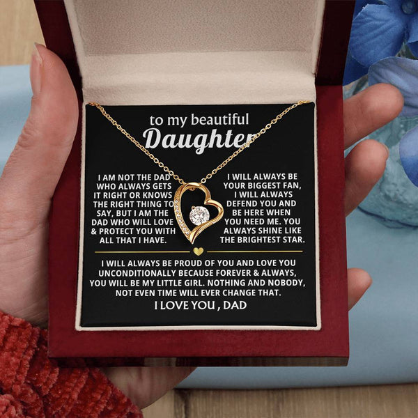 To My Daughter - Love Dad - Biggest Fan