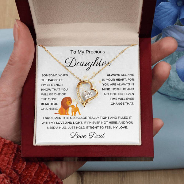 [ Few left only ] To My Precious Daughter From Dad - The Most Beautiful Chapters - Lion White