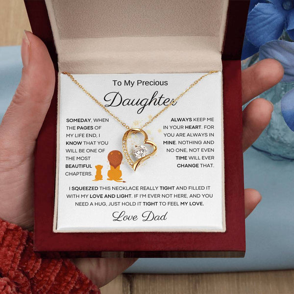 To My Precious Daughter From Dad - The Most Beautiful Chapters - Lion White