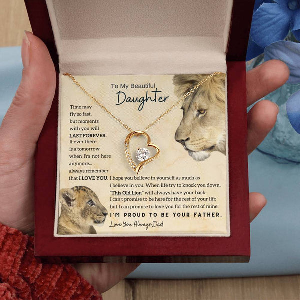 [Only a few left] To My Beautiful Daughter - Moments With You Will Last Forever