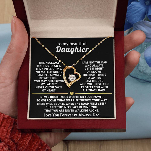 To My Beautiful Daughter - You may outgrown my lap but never outgrown my heart