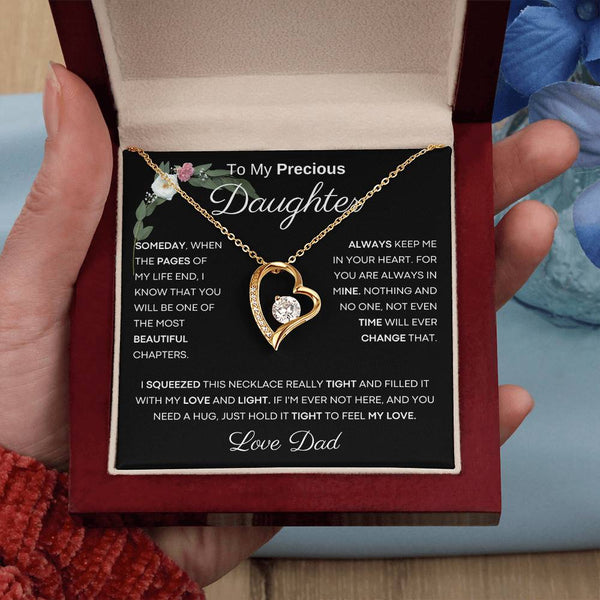 To My Precious Daughter from Dad -  You Will Be One Of The Most Beautiful Chapters