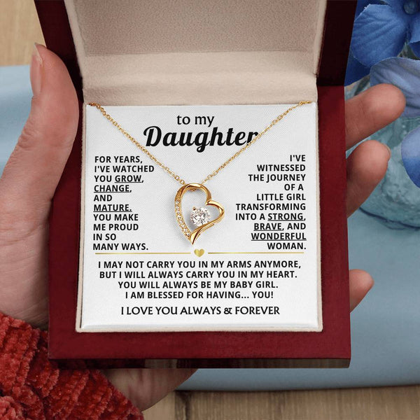 TO MY DAUGHTER - You grow, change, and mature