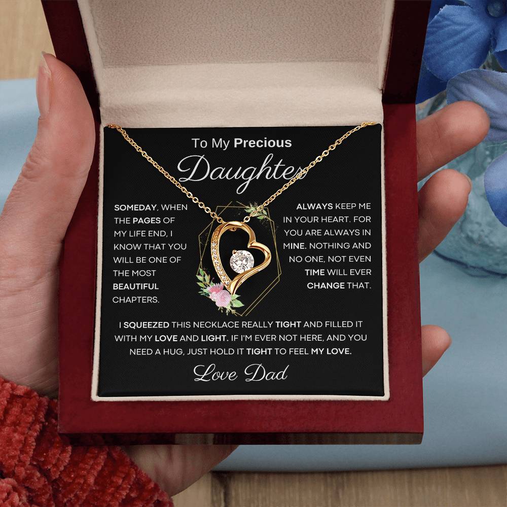 [Only a few left] To My Precious Daughter from Dad -  You Will Be One Of The Most Beautiful Chapters