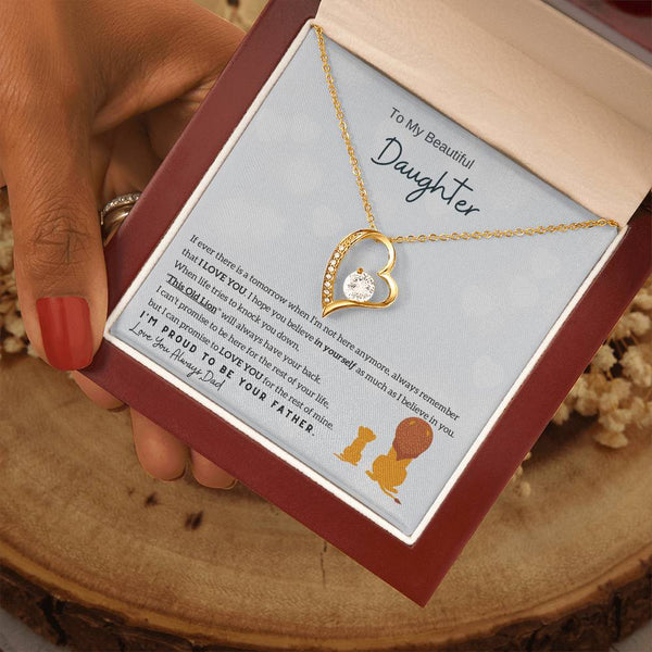 [Only a few left] To My Beautiful Daughter - Always remember that I LOVE YOU