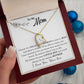 [Only a few left] To My Mom - I Love You Mother  - Forever Love Necklace