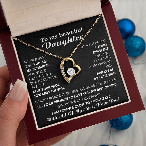 [Almost Sold Out] To My Beautiful Daughter, YOU ARE MY SUNSHINE - KEEP YOUR FACE TOWARDS THE SUN