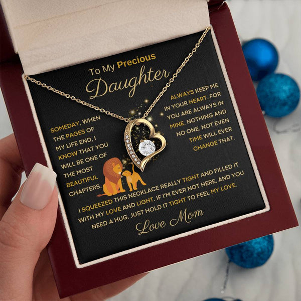 [ Few left only ] To My Precious Daughter From Mom - The Most Beautiful Chapters - Lion Black