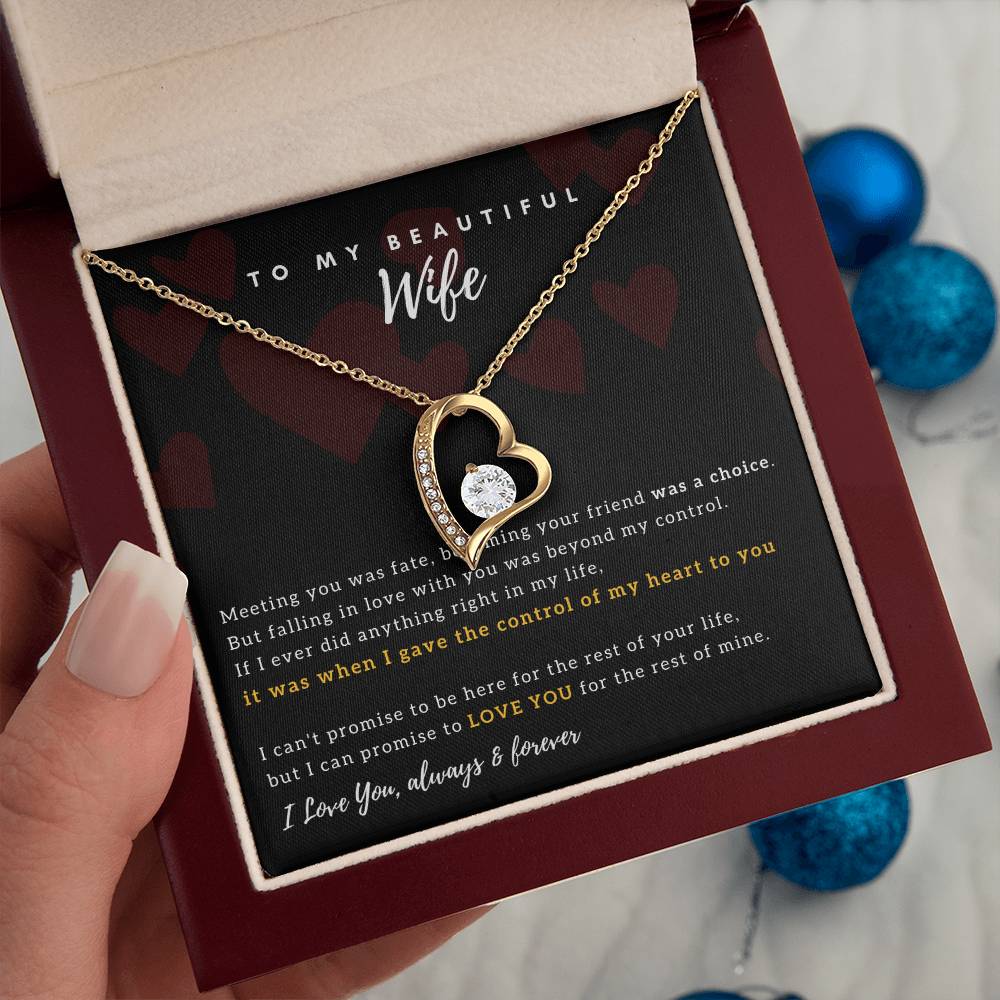 Gift For Wife, Wife Birthday Gift, Anniversary Gift For Wife, Wife Necklace , Destiny Love