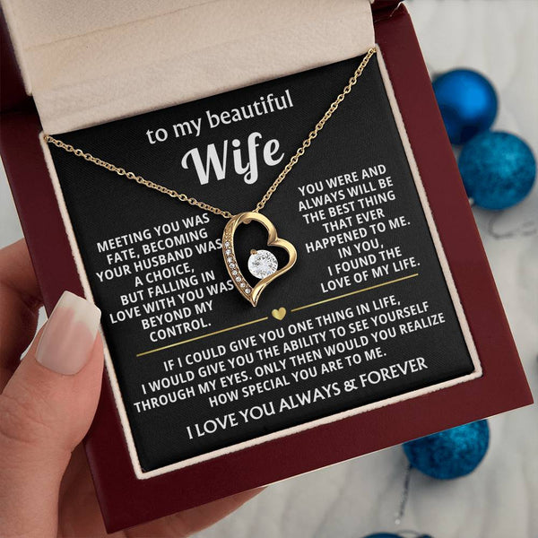 (Only a few left)  To My Beautiful Wife - I found the love of my life
