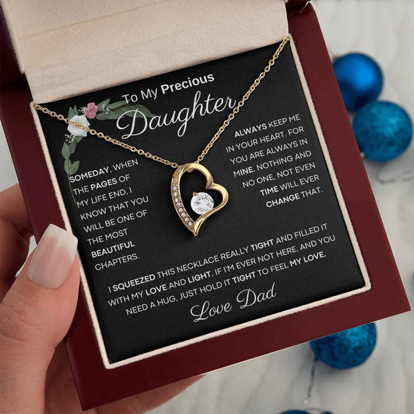 To My Precious Daughter from Dad -  You Will Be One Of The Most Beautiful Chapters