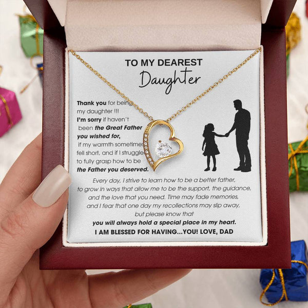 [Almost Sold Out] To My Dearest Daughter - You will always hold a special place in my heart.