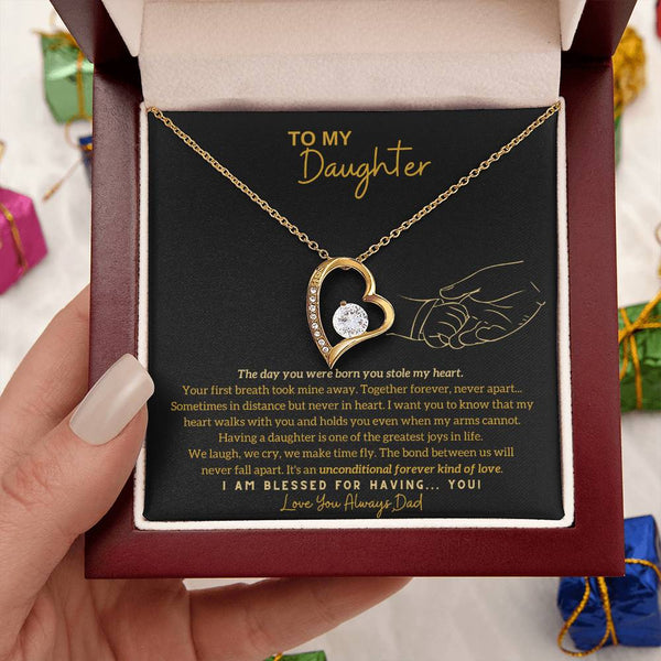 [Only a few left] To My Daughter - The day you were born you stole my heart
