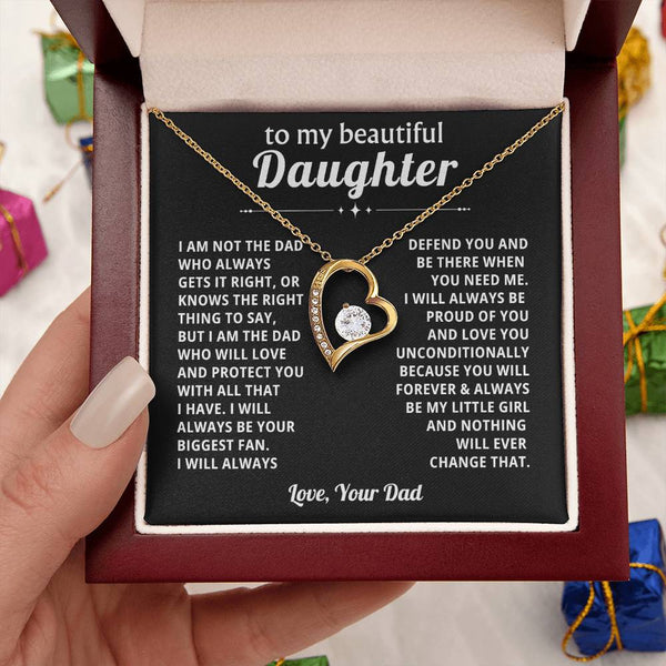 To my beautiful Daughter - I will always be proud of you