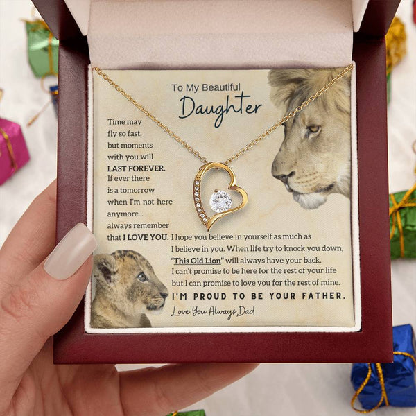[Only a few left] To My Beautiful Daughter - Moments With You Will Last Forever