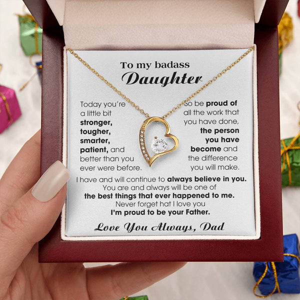 [Almost Sold Out] To My Badass Daughter, I'm proud to be your Father