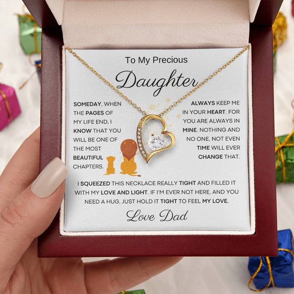 To My Precious Daughter From Dad - The Most Beautiful Chapters - Lion White