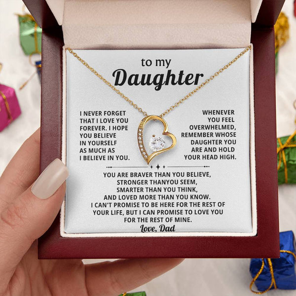 (Only a few left) TO MY DAUGHTER -  HOLD YOUR HEAD HIGH