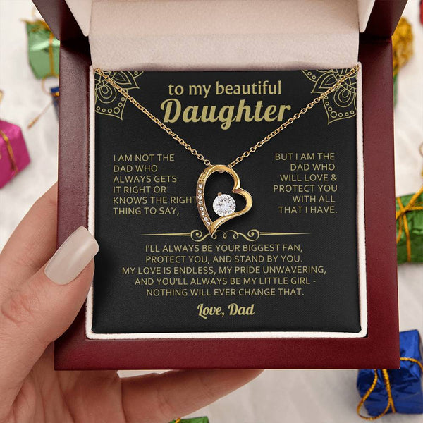 TO MY BEAUTIFUL DAUGHTER - My love is endless, my pride unwavering