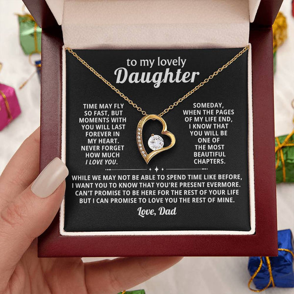 TO MY LOVELY DAUGHTER,  you're present evermore