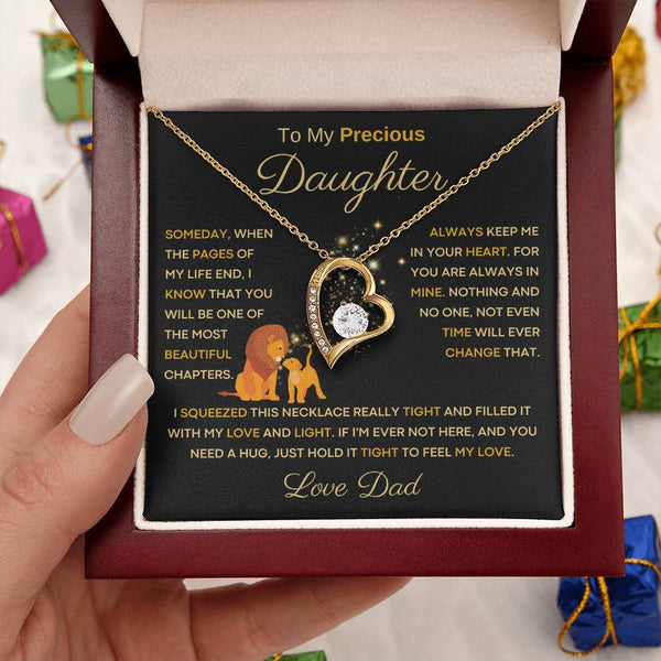 [ Few left only ] To My Precious Daughter From Dad - The Most Beautiful Chapters - Lion Black