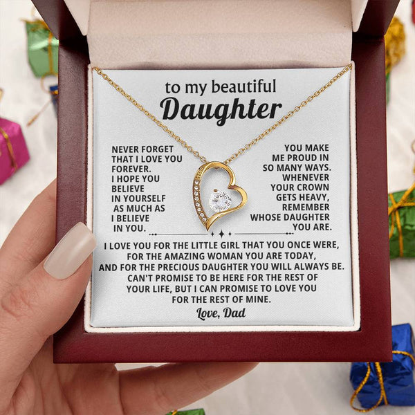 To My beautiful Daughter - THE PRECIOUS DAUGHTER YOU WILL ALWAYS BE (Almost Gone)