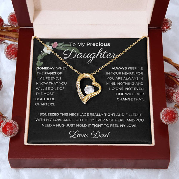 To My Precious Daughter from Dad -  You Will Be One Of The Most Beautiful Chapters