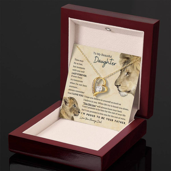 [Only a few left] To My Beautiful Daughter - Moments With You Will Last Forever