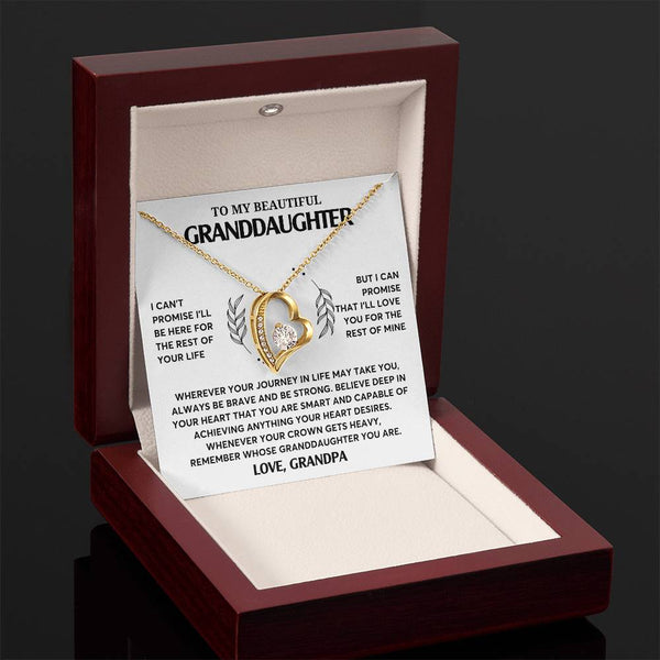 Granddaughter Gift Unusual Gift , Granddaughter Gifts, To My Granddaughter Necklace, Granddaughter Jewelry Gift