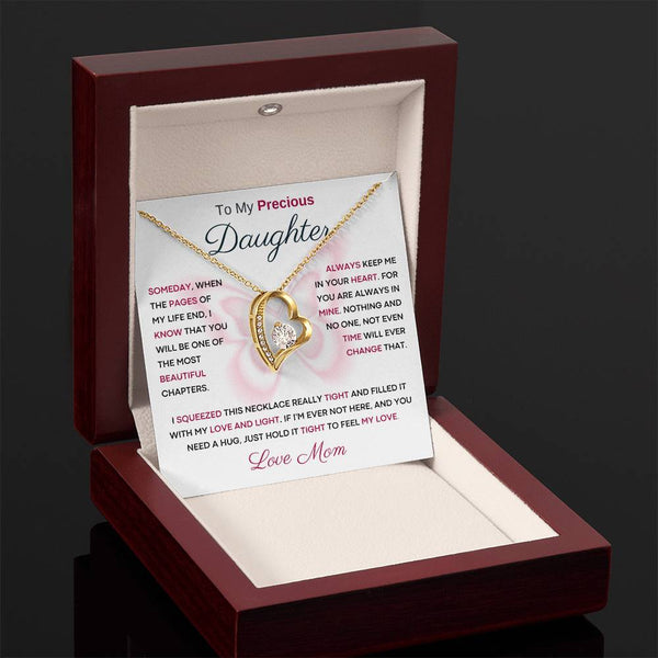 To My Precious Daughter from Mom -  You Will Be One Of The Most Beautiful Chapters - Butterfly
