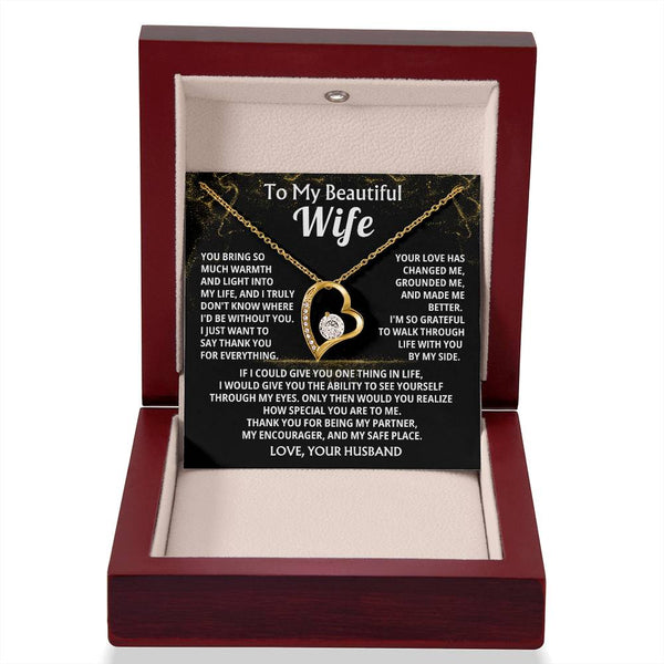 To My Beautiful Wife, Your love has changed me, grounded me, and made me better ( Almost Gone )