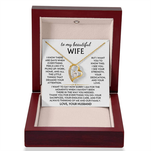 To My Beautiful Wife, Thank you for everything you do (Almost Gone)
