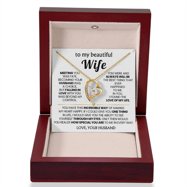 TO MY BEAUTIFUL WIFE - You have this incredible way of making my heart happy