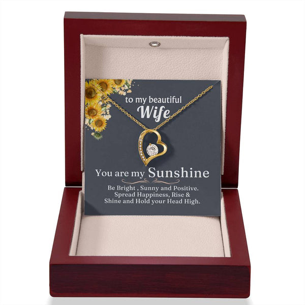 TO MY BEAUTIFUL WIFE - You are my Sunshine