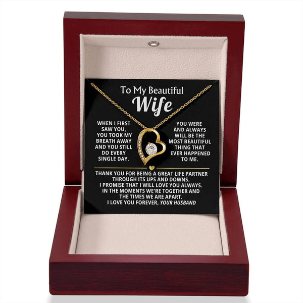 (Almost Gone) TO MY BEAUTIFUL WIFE - A great life partner through its ups and downs